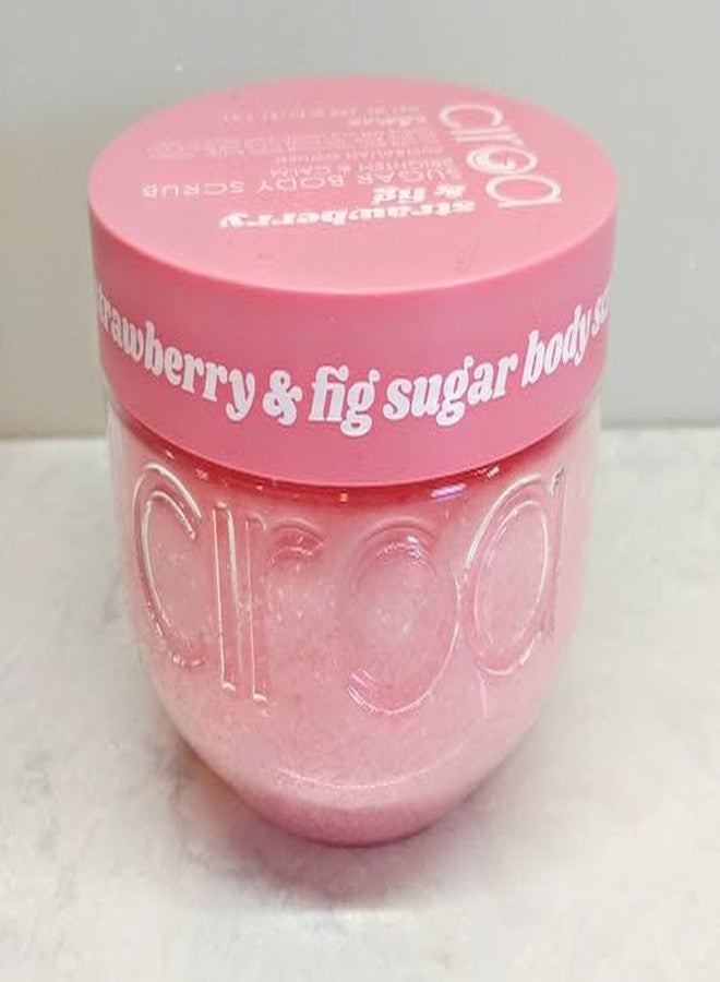 Ciroa, Strawberry & Fig, Sugar Body Scrub, Infused with Nourishing Shea Butter, Jajoba Oil & Aloe, 21.1 oz (600gr) For All Types of Skin (Pack Of One) - Image 2